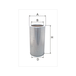 Wkład filtra oleju WO 603 - Zamiennik: WO 10-1000.